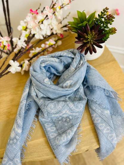 Foulard Brandy Bleu Ciel