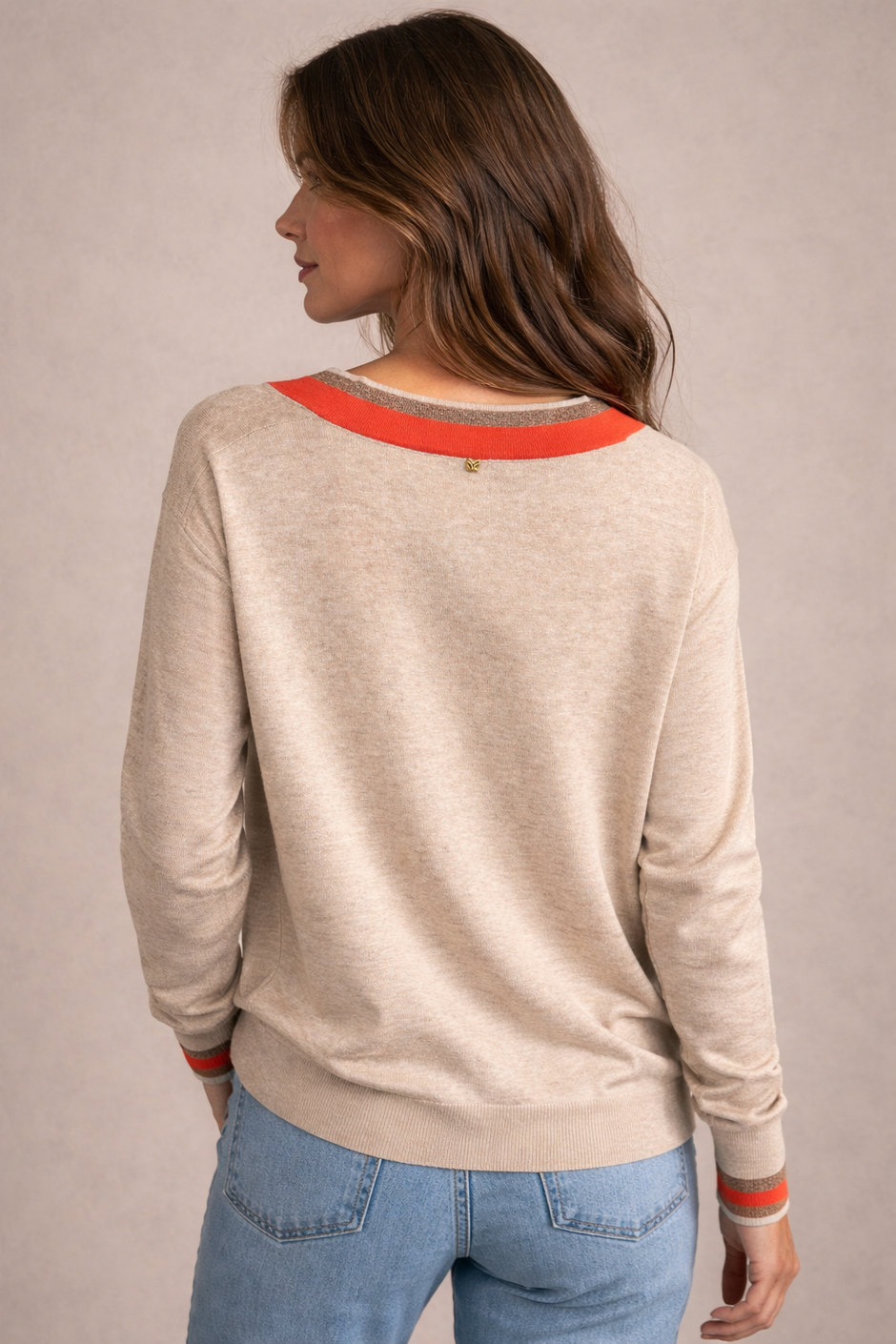 Pull Cricket Rouge et Sable