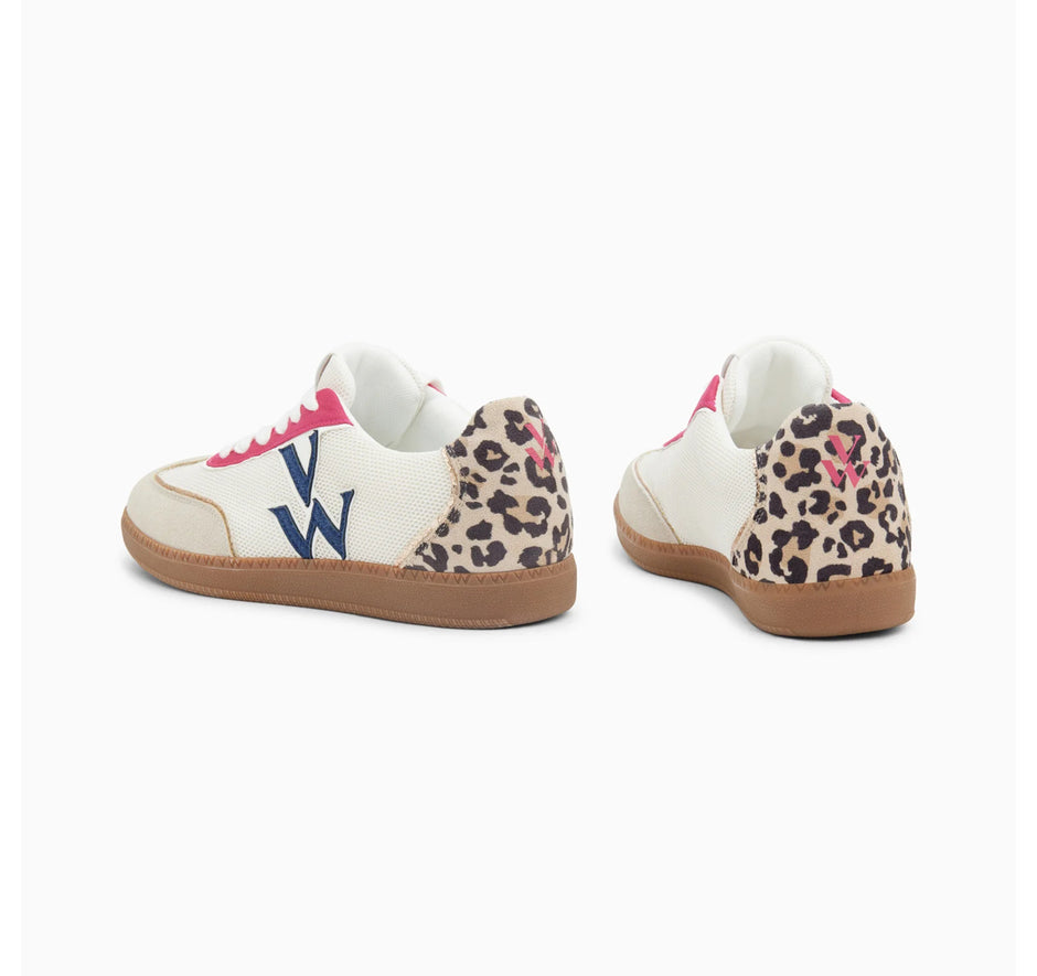 Baskets Monogramme Charlize Multicolores à Semelle Rétro