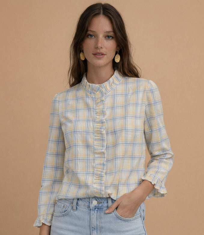 Chemisier Norma Jaune