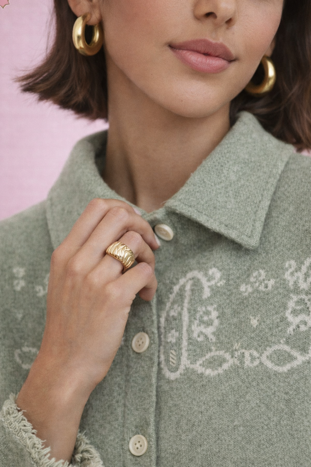 Gilet Nisani Tilleul