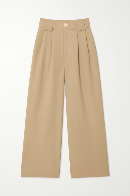 Pantalon Clarisse Beige Foncé