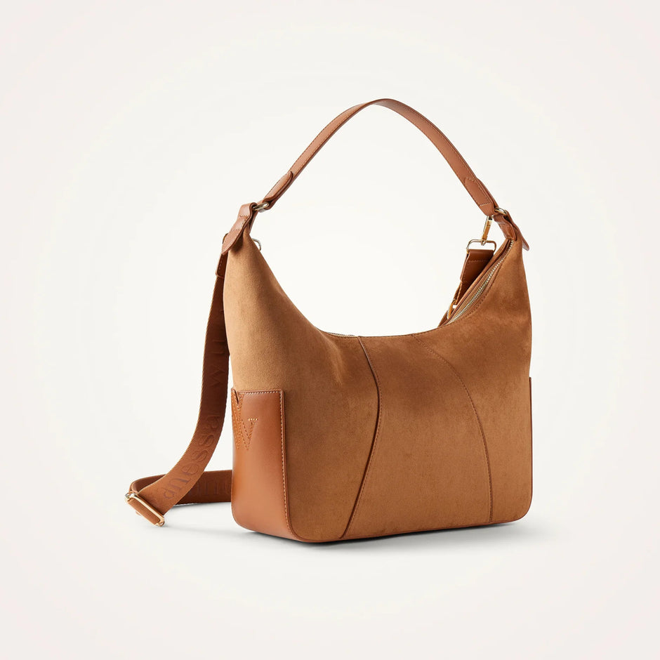 Sac hobo Eugenie camel