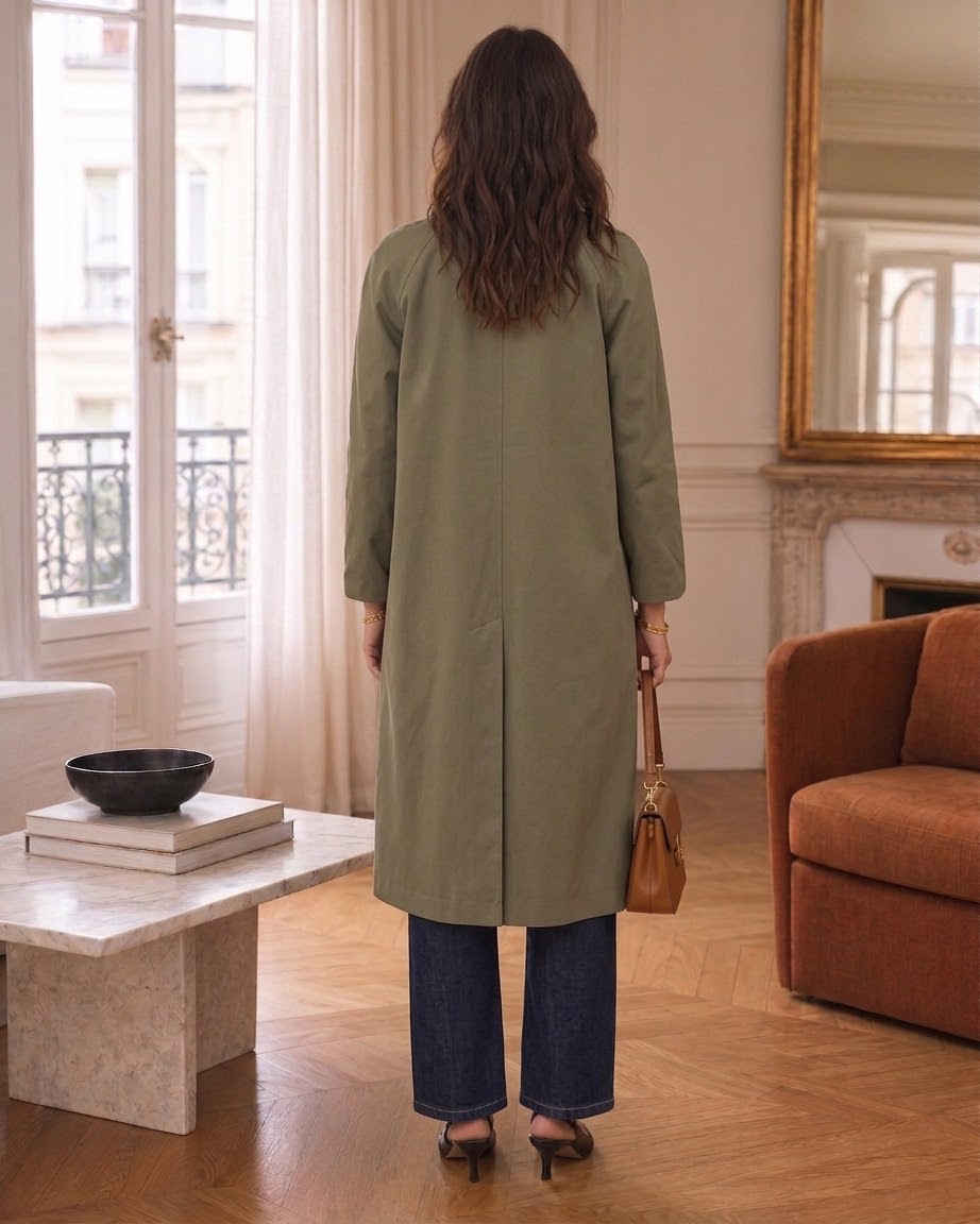 Trench Alicia Kaki