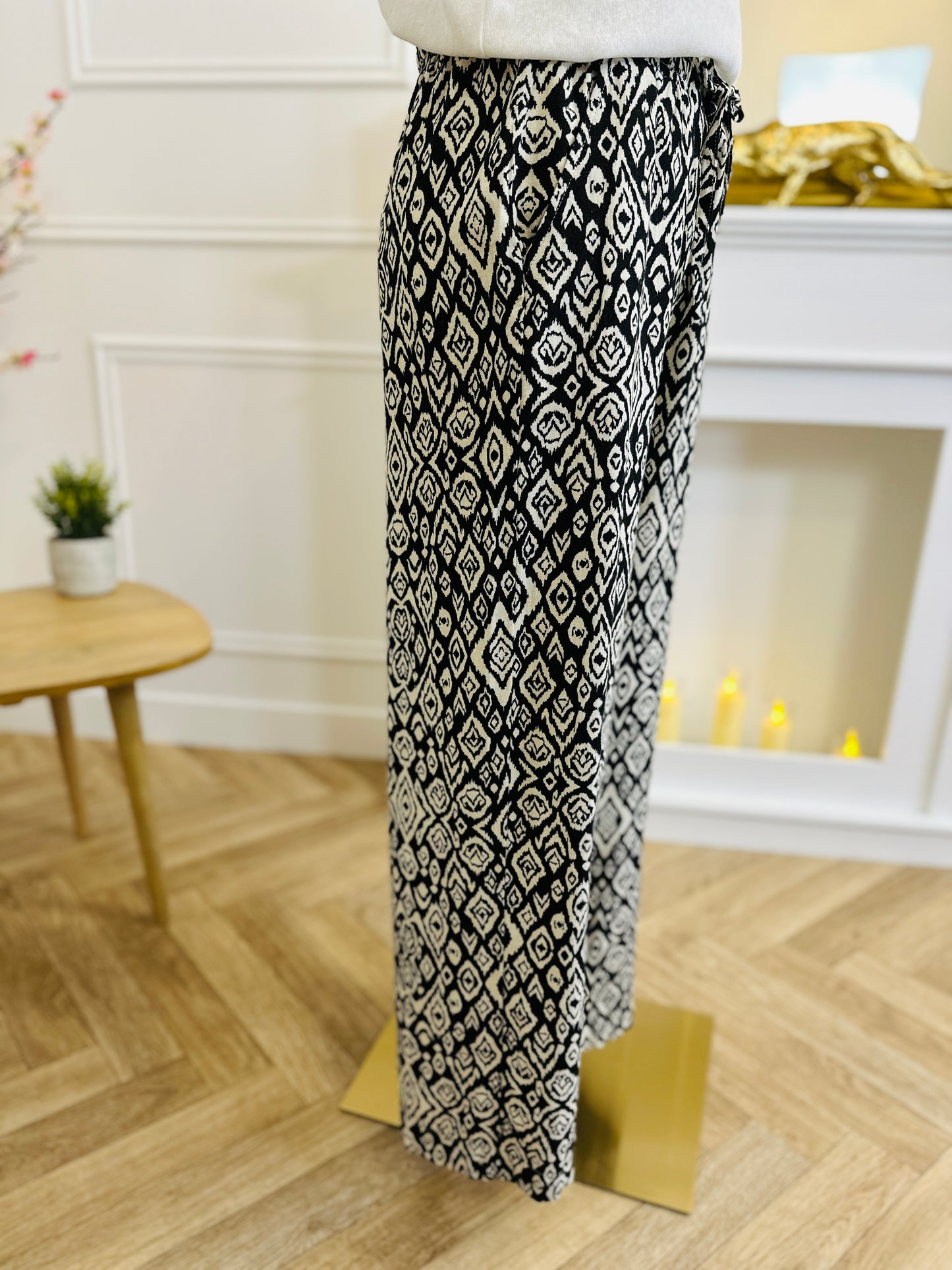 Pantalon Linno Noir