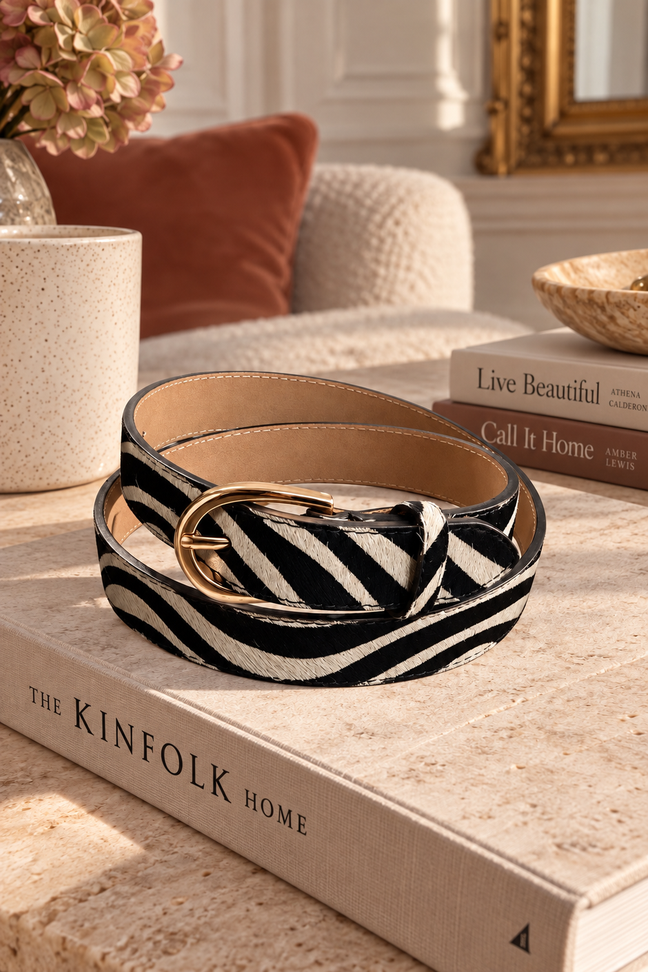 Ceinture Judy Zebre