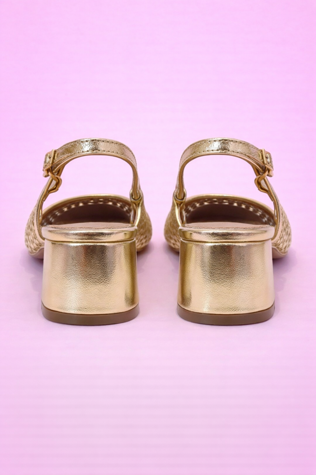 Babies à talon Pam Or