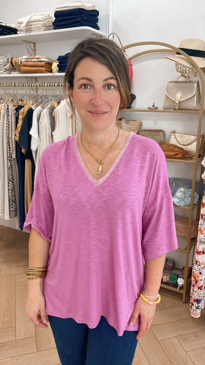 T Shirt Tayana Orchidee