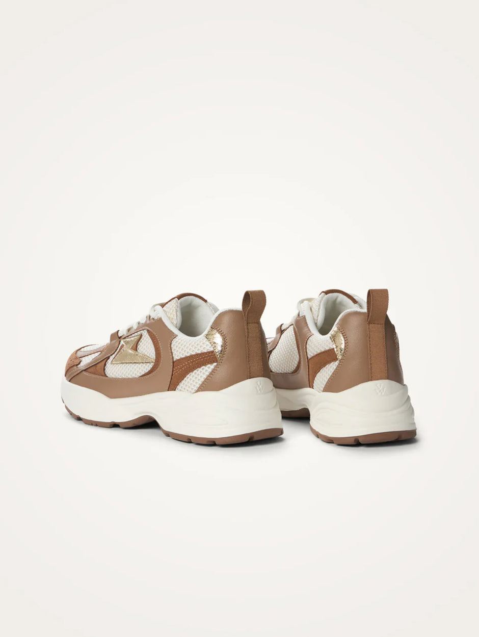 Baskets Siloé Camel