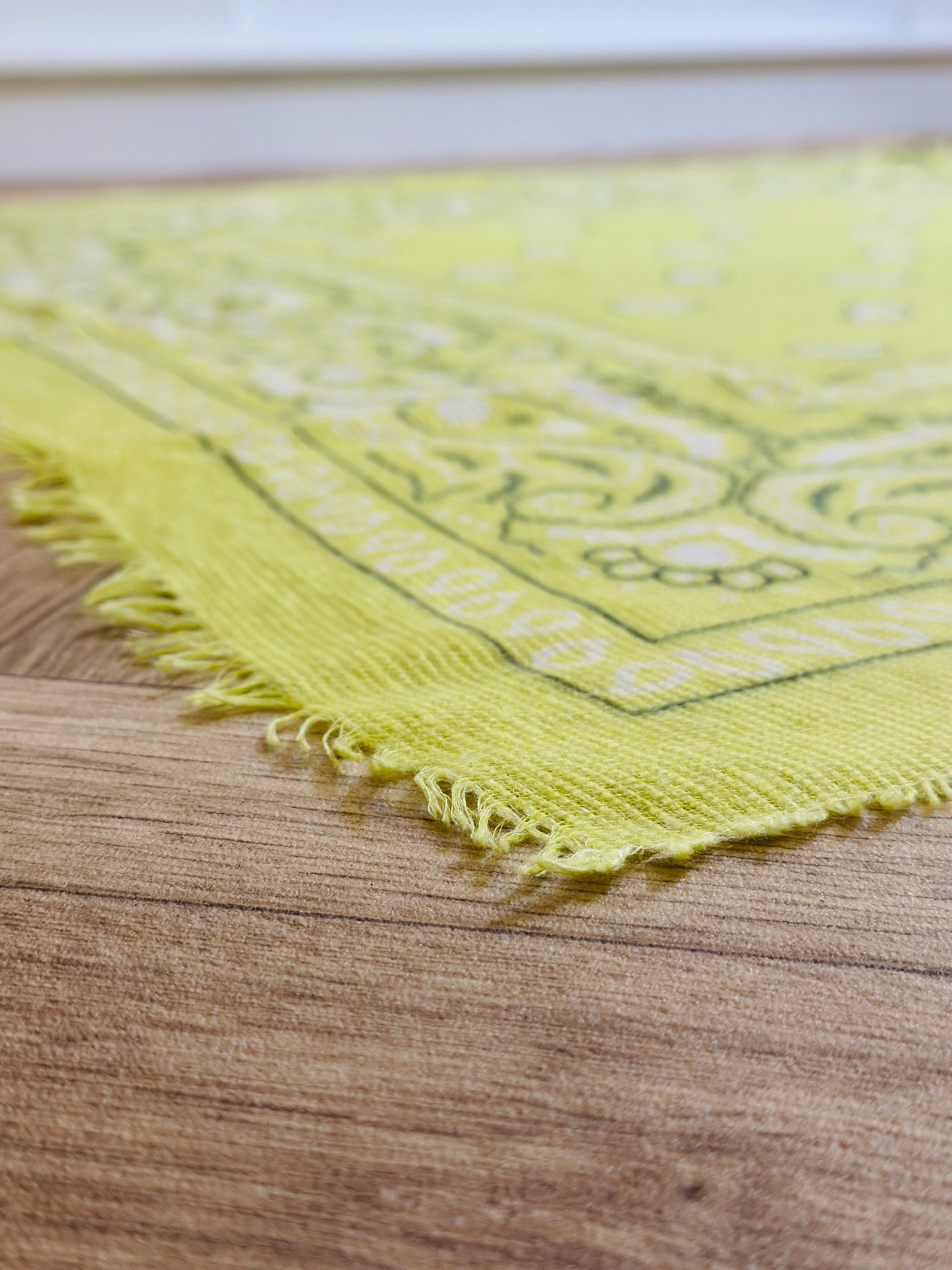 Foulard Brandy Jaune Fluo