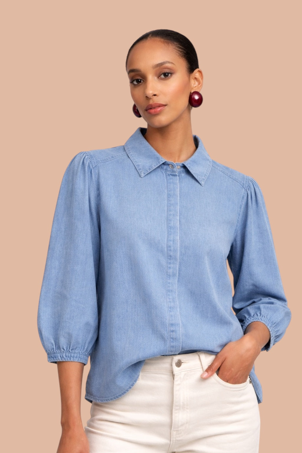 Chemise Deka Jean Bleue