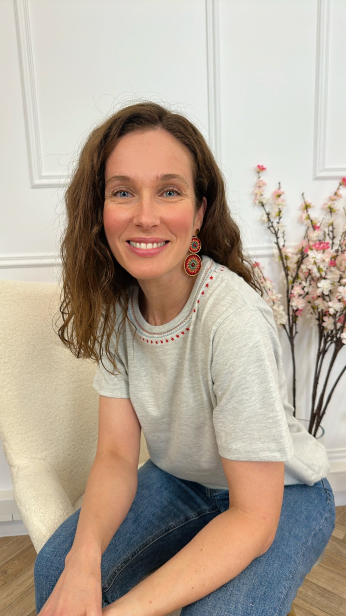 T Shirt Nynna Chiné