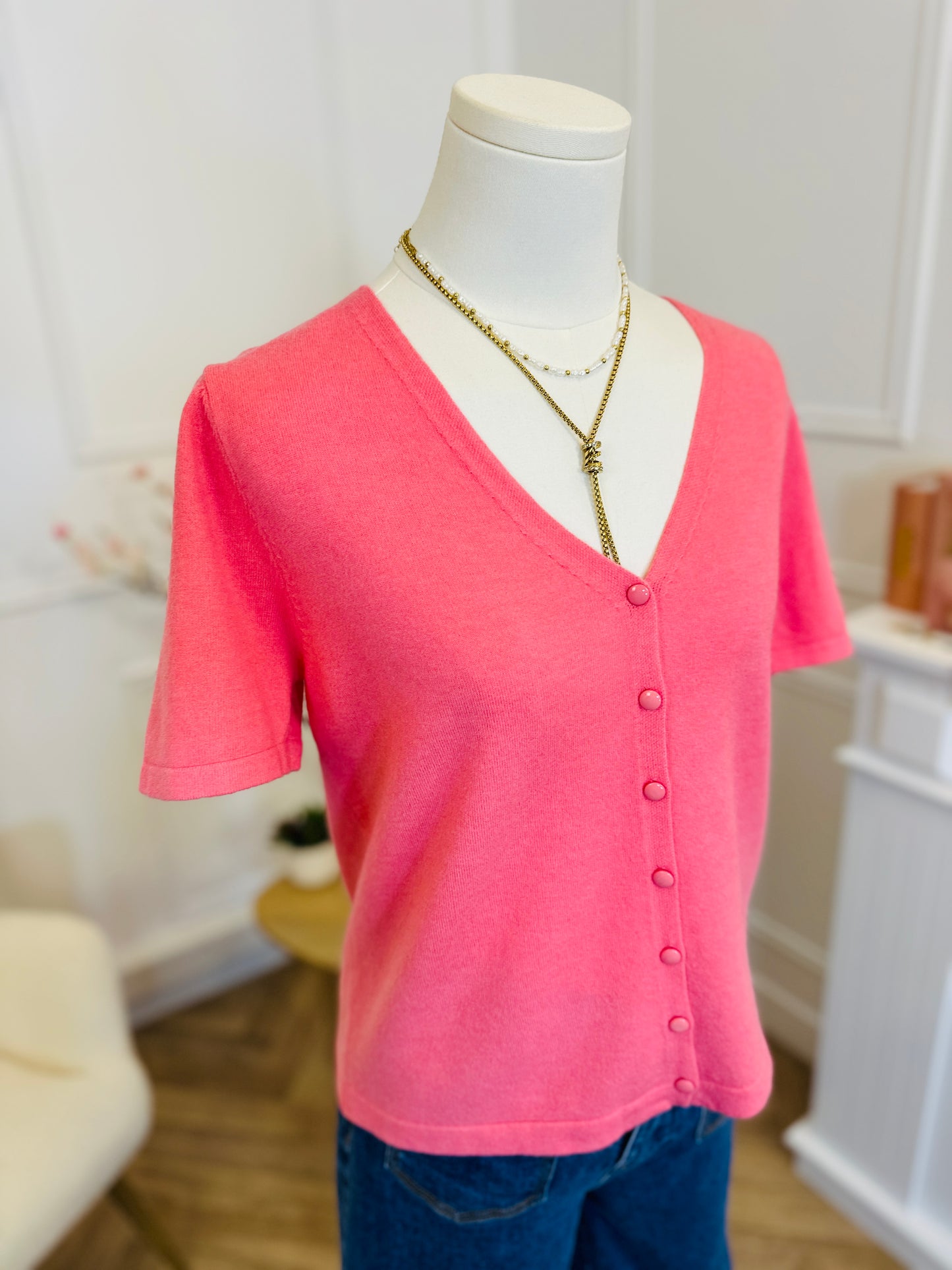 Gilet Sacha Rose