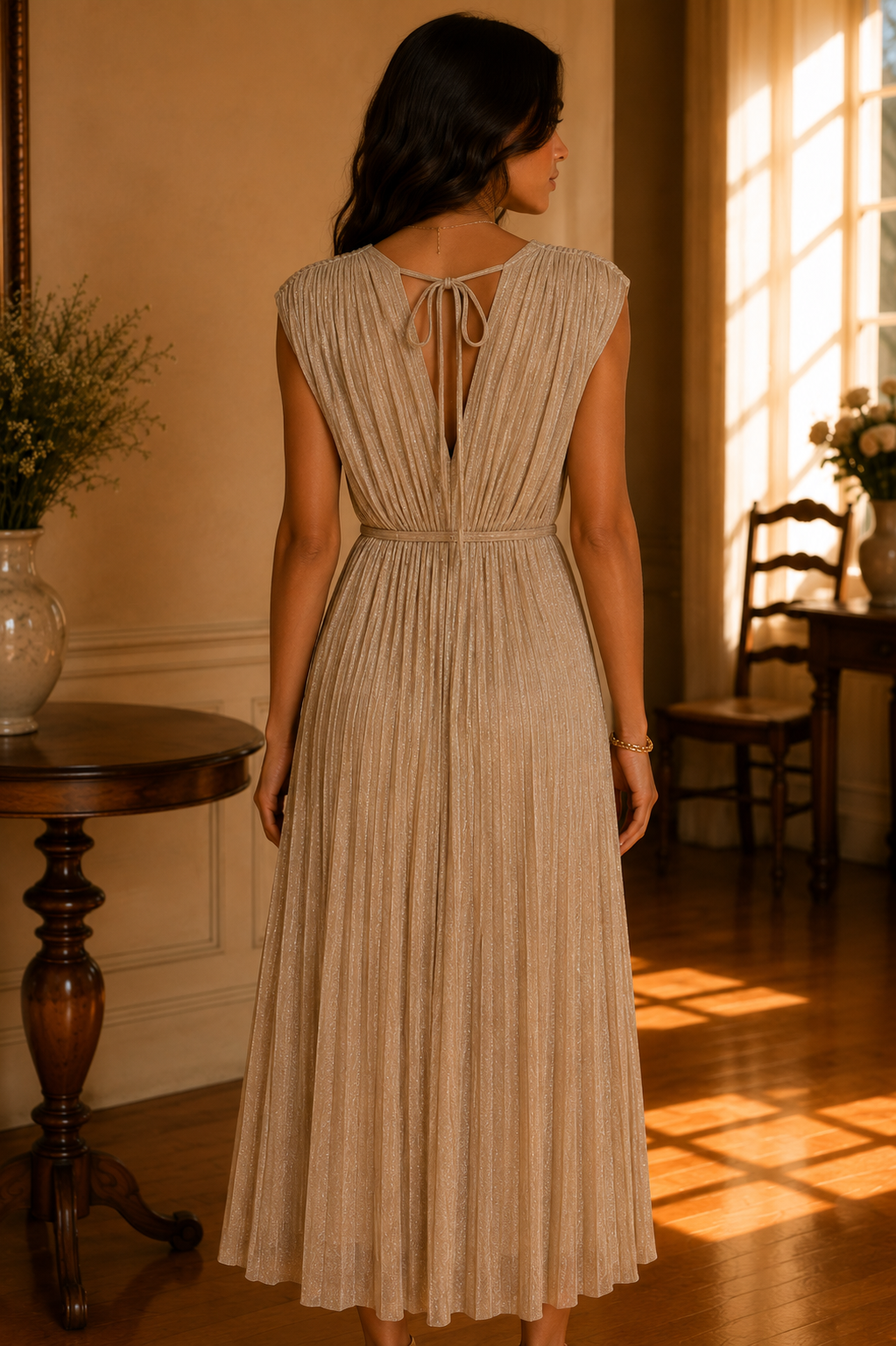 Robe Night Dorée