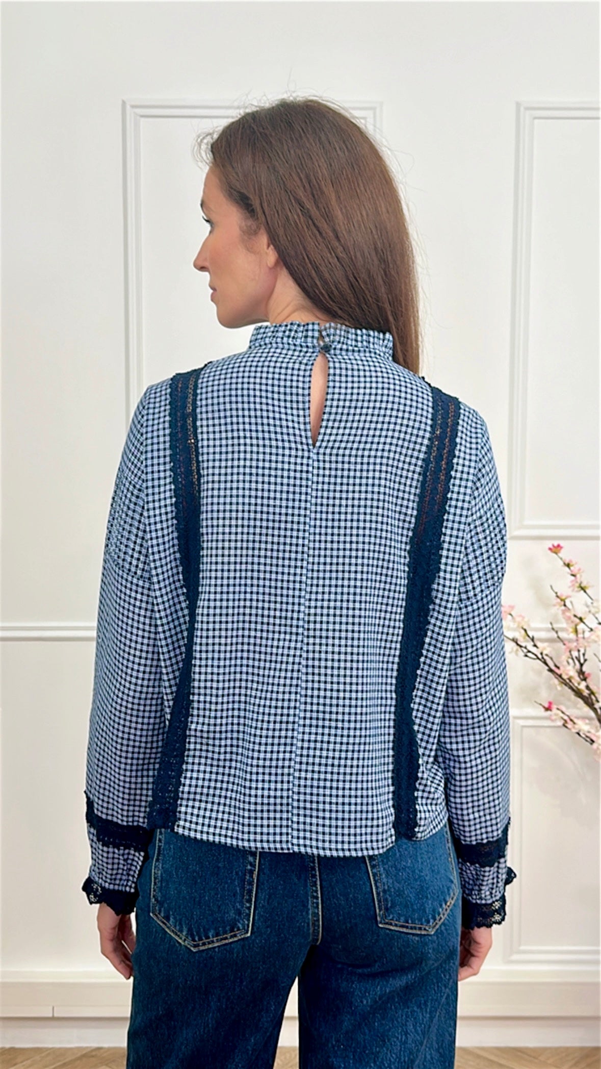 Blouse Saminay Carreaux