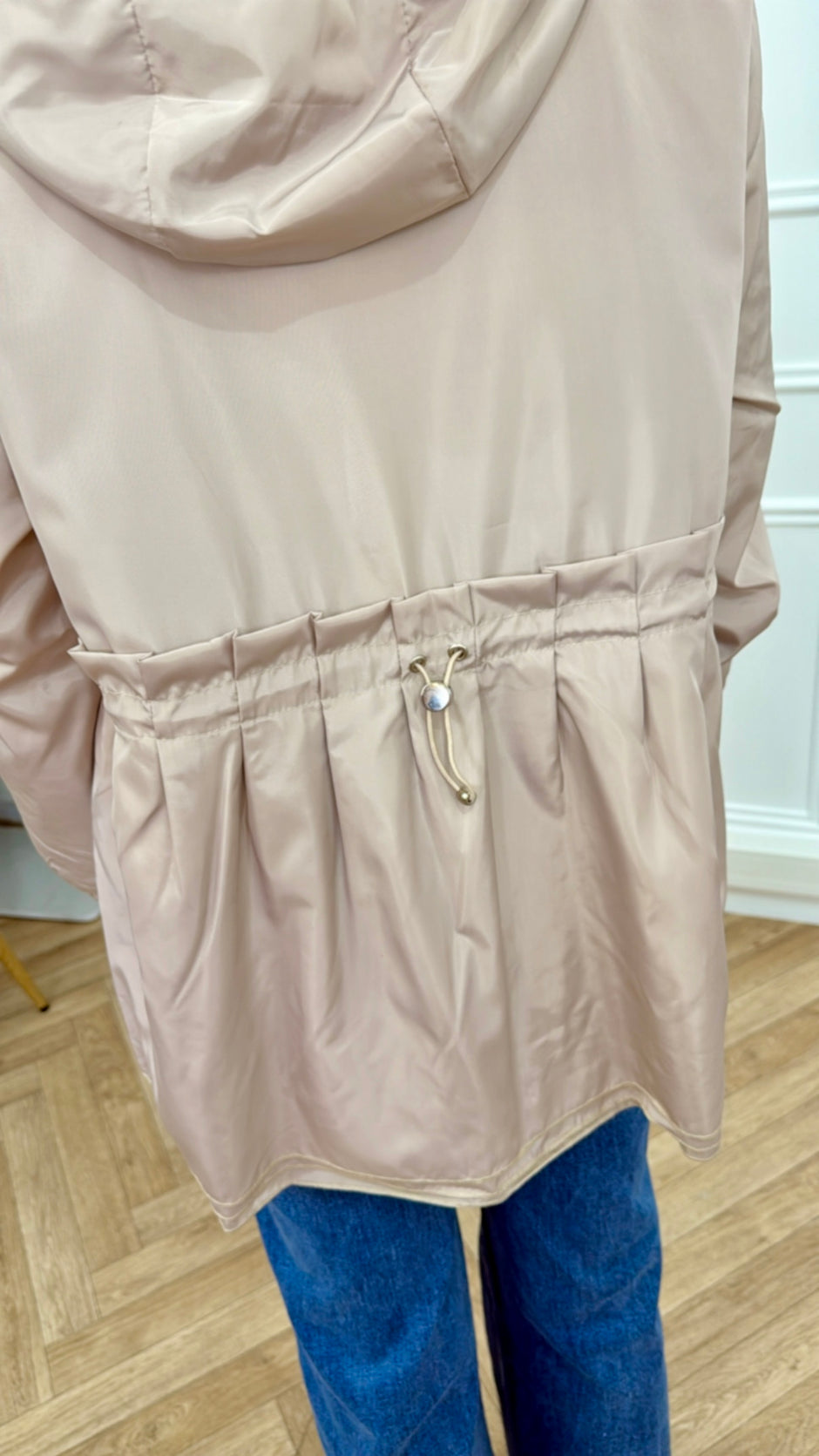 Veste Imperméable Hailey Taupe