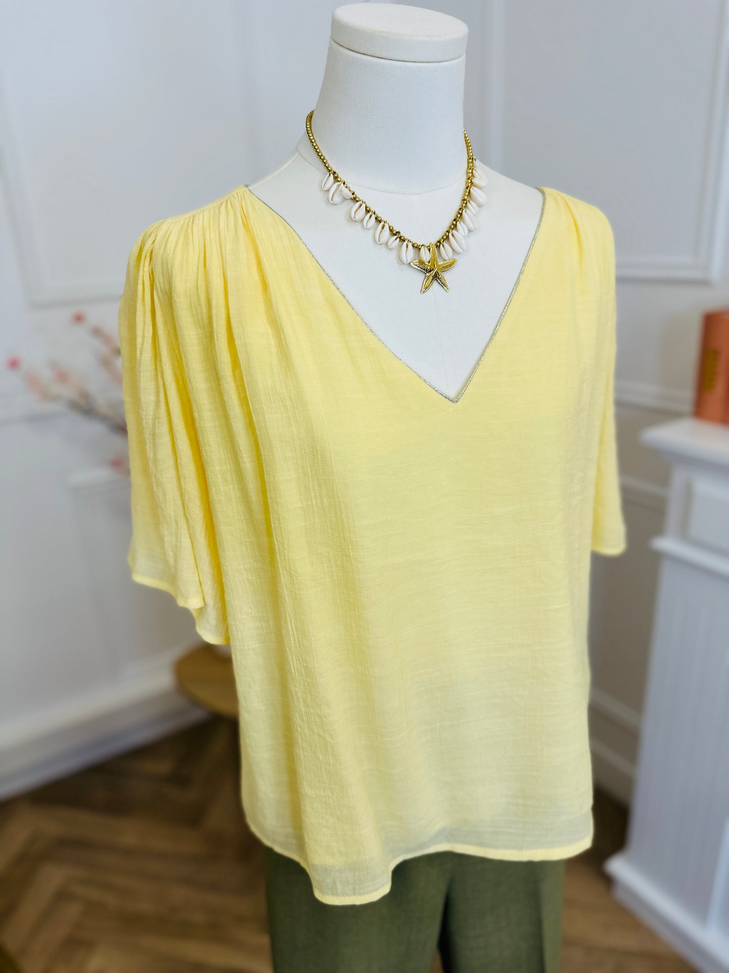 Blouse Dina Jaune