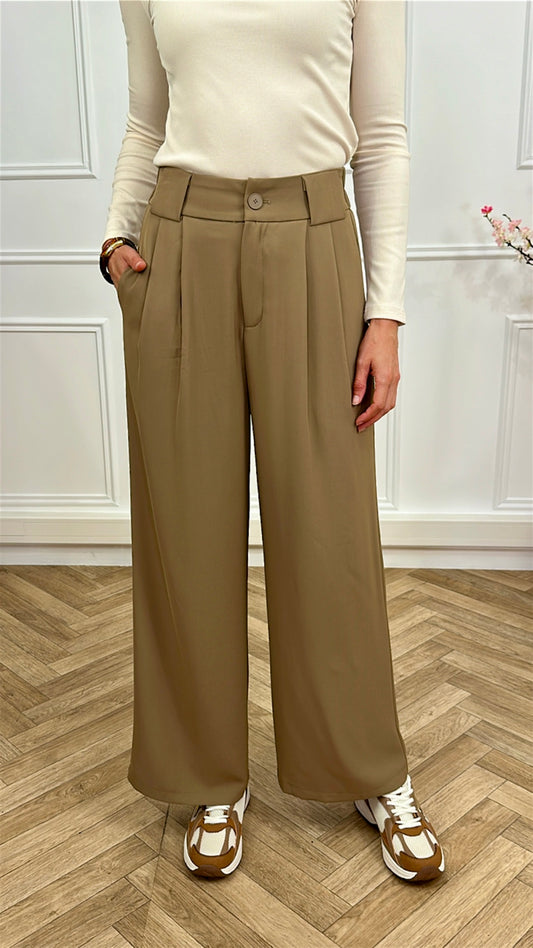 Pantalon Clarisse Taupe