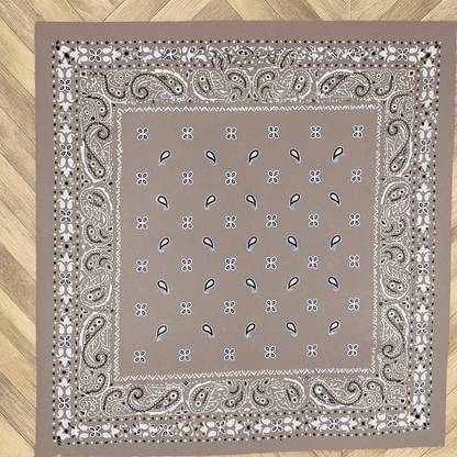Foulard Adélice Taupe