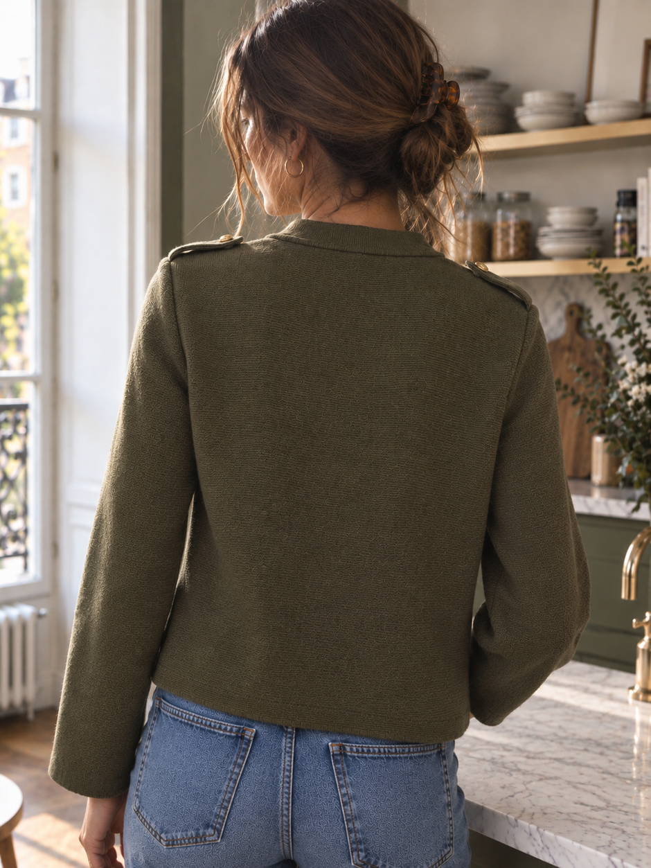 Gilet Liz Kaki