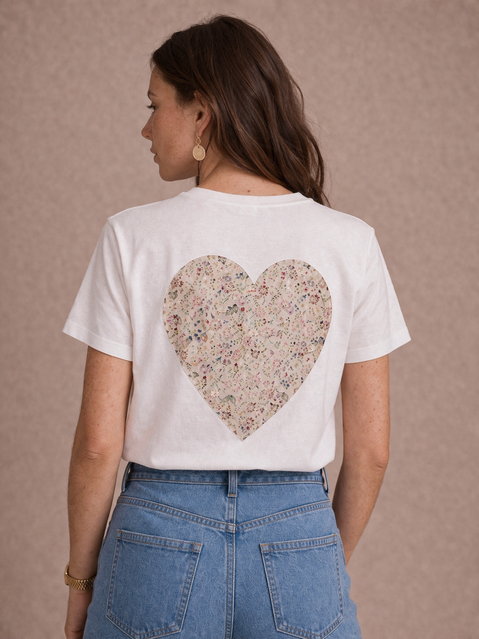 Tee Shirt Jade Cœur
