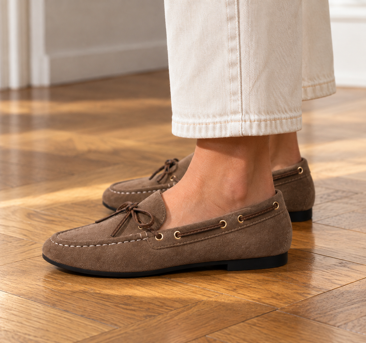 Mocassins Cathy Taupe