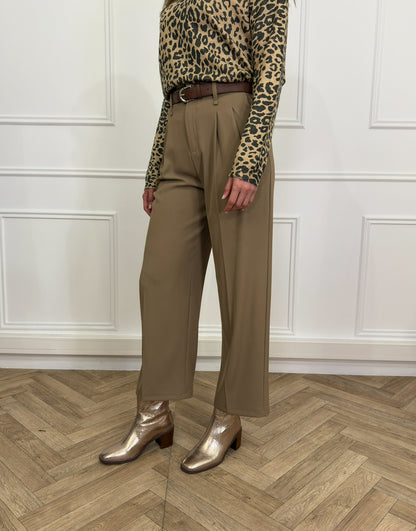 Pantalon Maelia Taupe