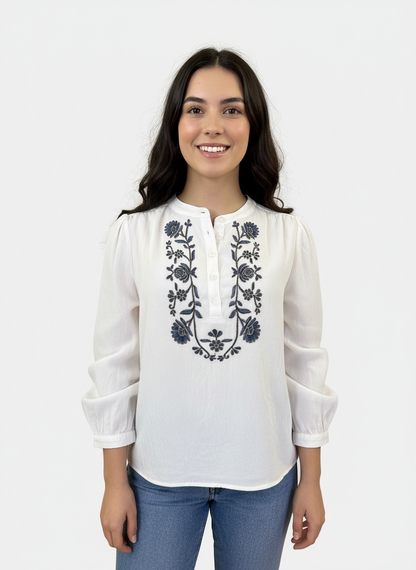Blouse Dina Ecrue