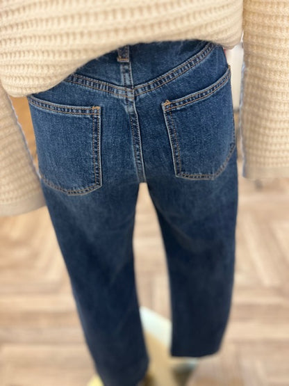 Jeans Maddie Denim Foncé