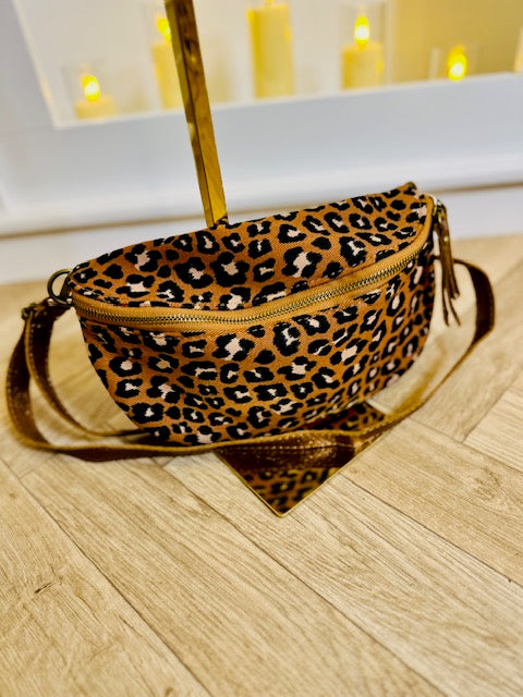 Banane Clarisse Léopard Coton