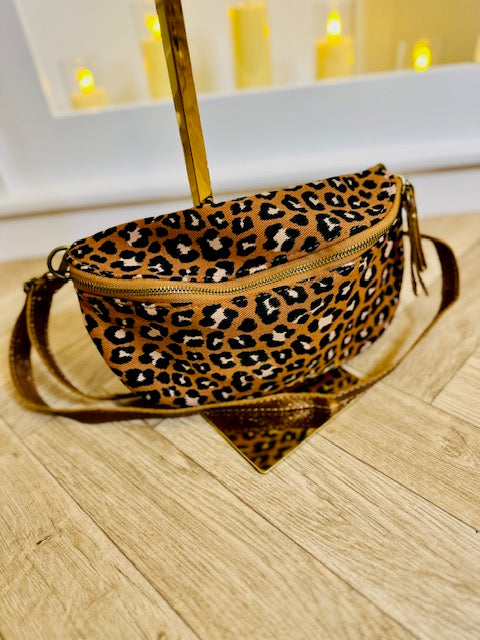 Banane Clarisse Léopard Coton