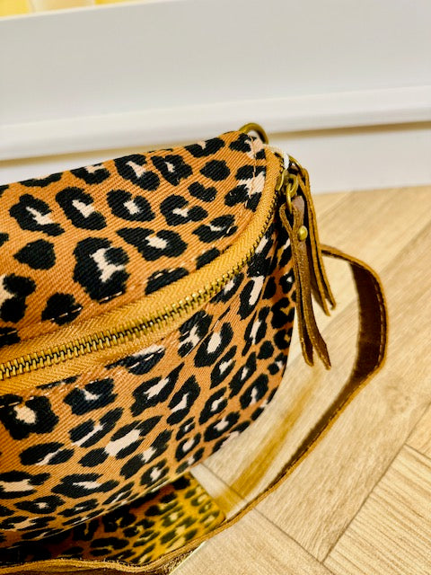 Banane Clarisse Léopard Coton