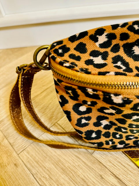 Banane Clarisse Léopard Coton