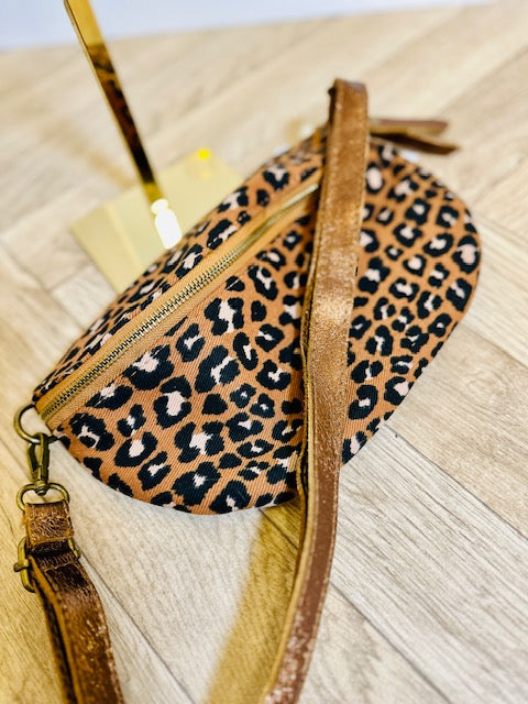 Banane Clarisse Léopard Coton