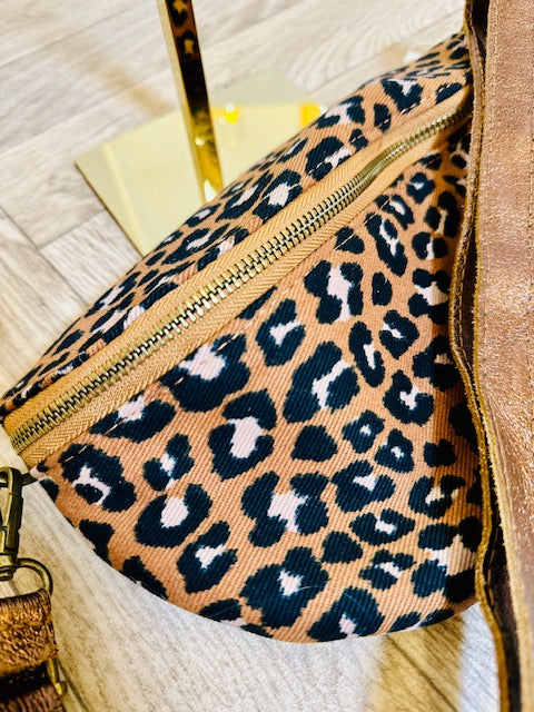 Banane Clarisse Léopard Coton