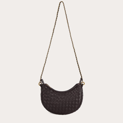 Sac A Chaine Tressé Felicia Noir