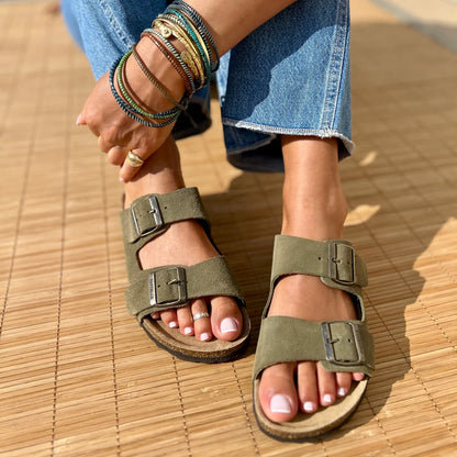 Sandales Joy Kaki