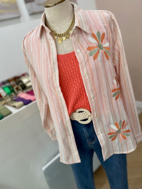 Chemise Junine Corail