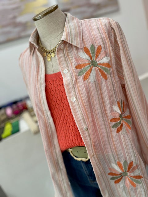 Chemise Junine Corail