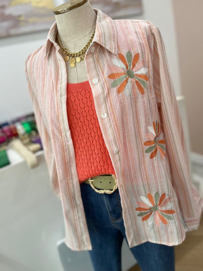 Chemise Junine Corail