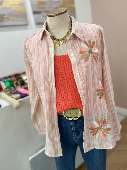 Chemise Junine Corail