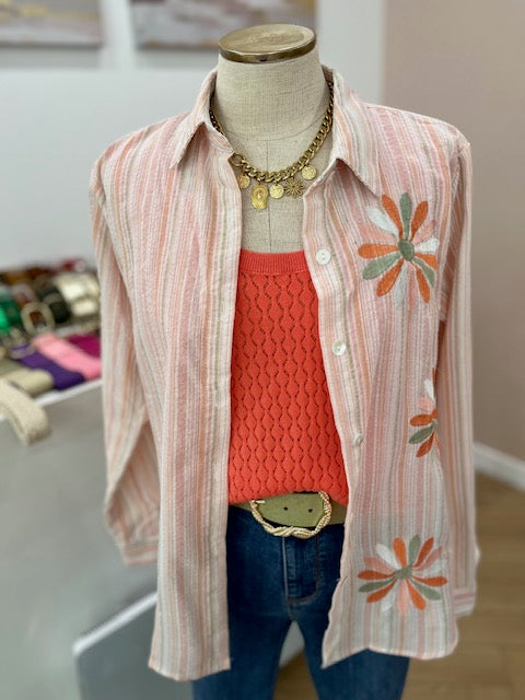 Chemise Junine Corail