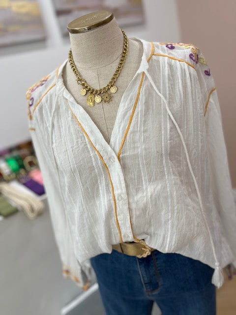 Blouse Solita Écru