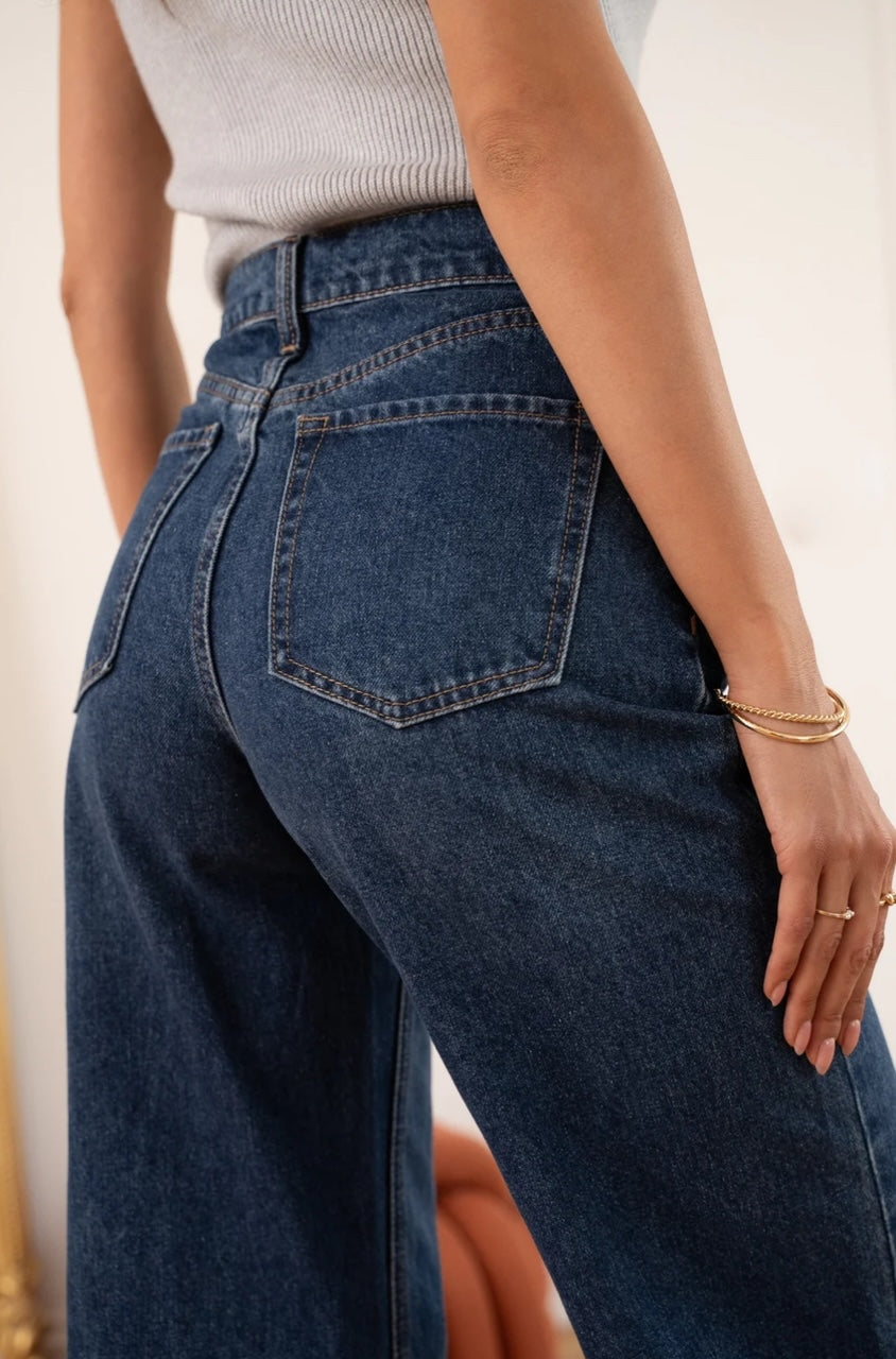 Jean Capucine Denim Foncé