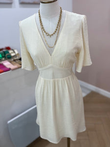 Robe Zélie beige