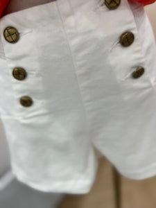 Short jean Victorinette blanc