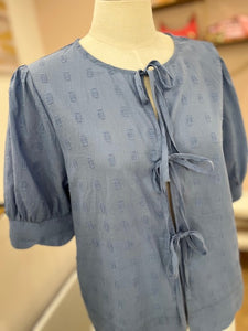 Blouse Camilla bleue