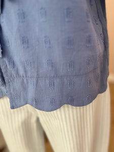 Blouse Camilla bleue