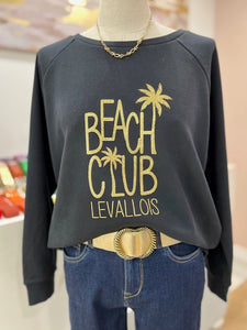 Sweat Beach club Levallois noir