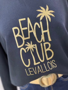 Sweat Beach club Levallois noir